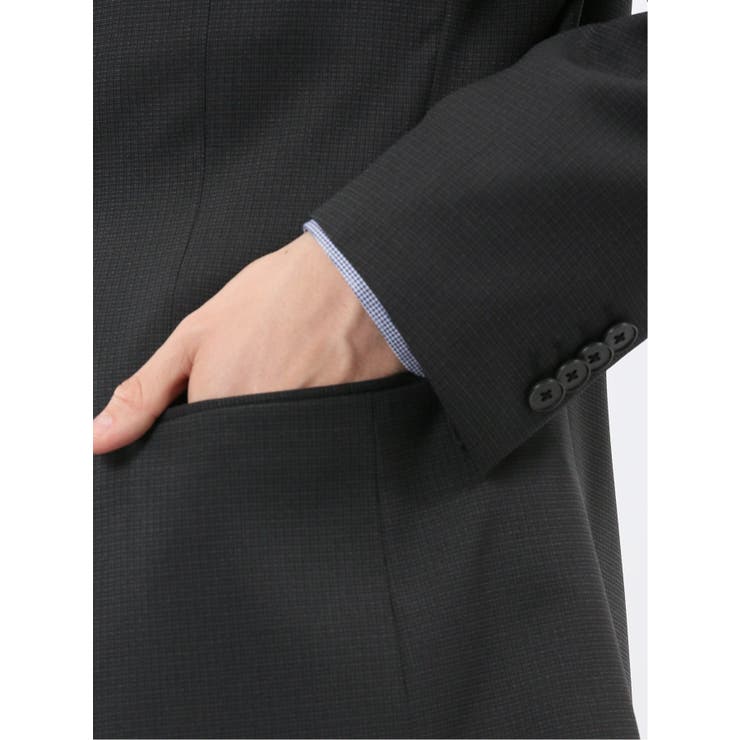 ストレッチウォッシャブル レギュラーフィット 2ボタン2ピーススーツ | TAKA-Q MEN | 詳細画像9 