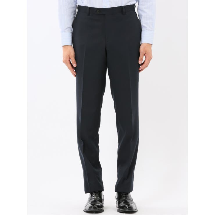 ストレッチウォッシャブル リラックスフィット 2ボタン2ピーススーツ 組織紺 | TAKA-Q MEN | 詳細画像11 