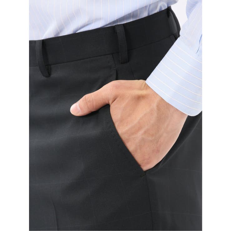 ストレッチウォッシャブル リラックスフィット 2ボタン2ピーススーツ | TAKA-Q MEN | 詳細画像15 