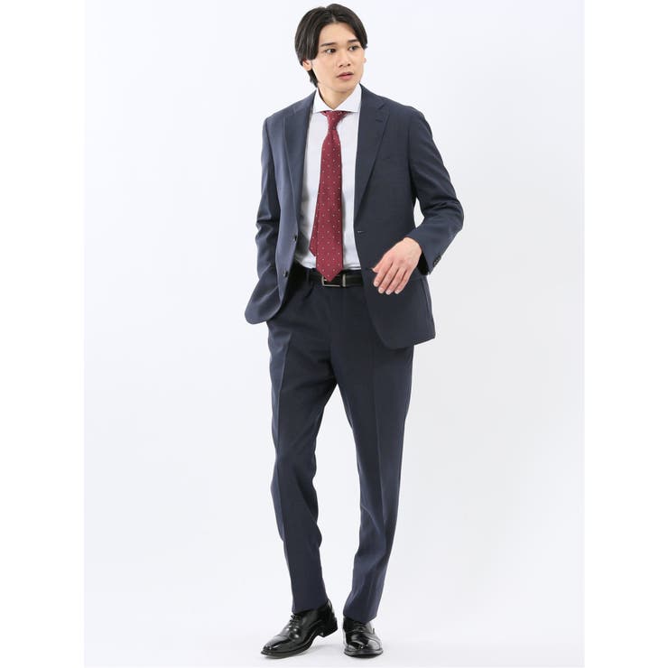 ストレッチウォッシャブル リラックスフィット 2ボタン2ピーススーツ