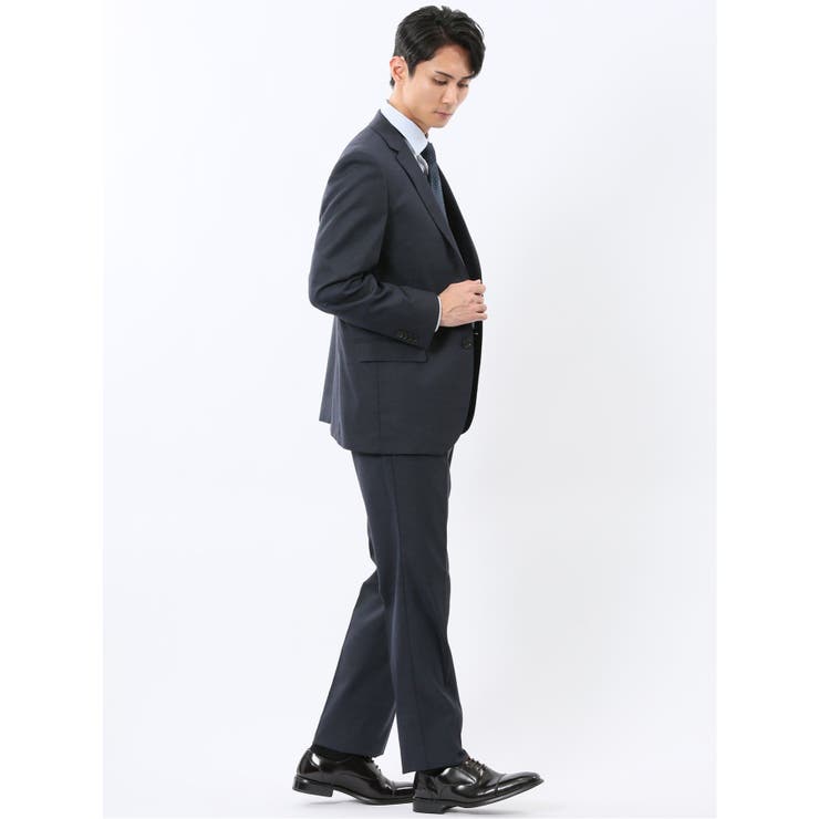 ストレッチウォッシャブル レギュラーフィット 2ボタン2ピーススーツ | TAKA-Q MEN | 詳細画像4 