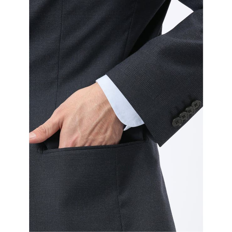 ストレッチウォッシャブル レギュラーフィット 2ボタン2ピーススーツ | TAKA-Q MEN | 詳細画像9 