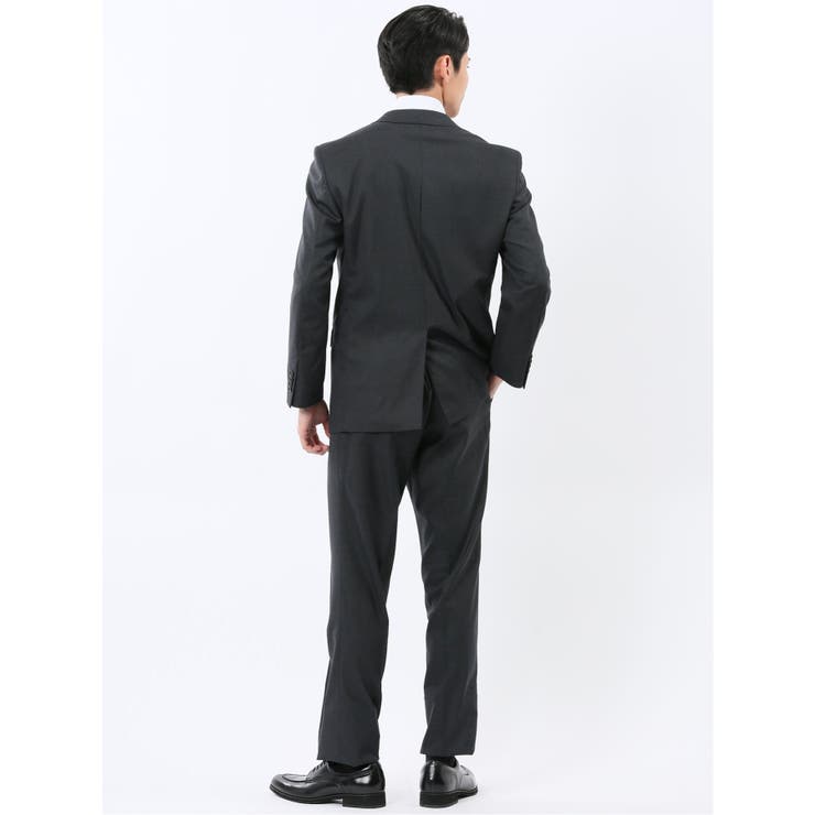 ストレッチウォッシャブル レギュラーフィット 2ボタン2ピーススーツ | TAKA-Q MEN | 詳細画像3 