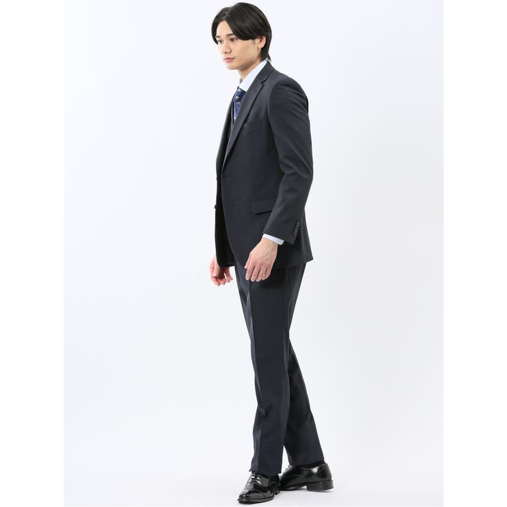 【新品】タカキュー ビジネススーツ ストライプ紺 AB7 新品】タカキュー ビジネススーツ ストライプ紺 AB7