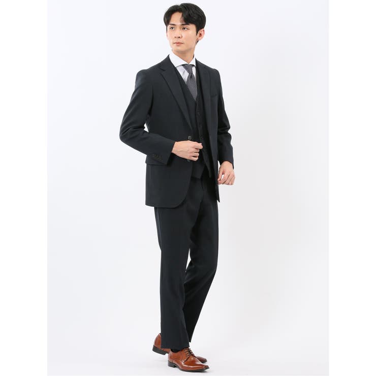 ウール調 ストレッチウォッシャブル スリムフィット | TAKA-Q MEN | 詳細画像1 