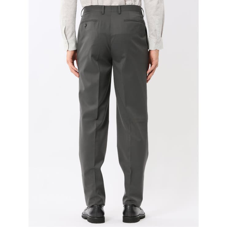 ウールナイロン レギュラーフィット 2ボタン2ピーススーツ グレー | TAKA-Q MEN | 詳細画像12 