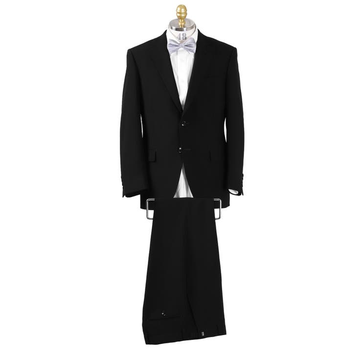 05黒 | フォーマル J-BLACK  2ボタン2ピーススーツ | TAKA-Q MEN