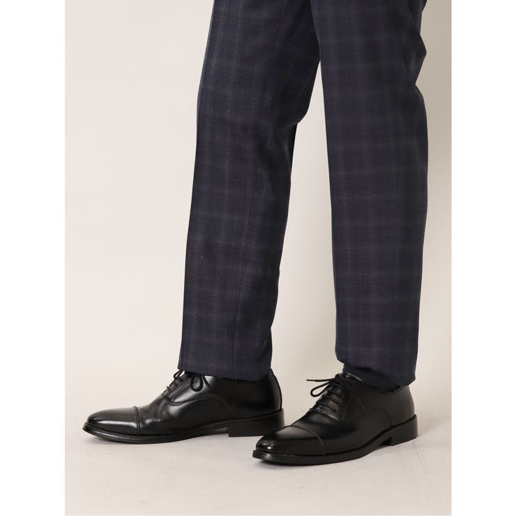 ウール混 レギュラーフィット 2ボタン2ピーススーツ 組織紺 | TAKA-Q MEN | 詳細画像14 