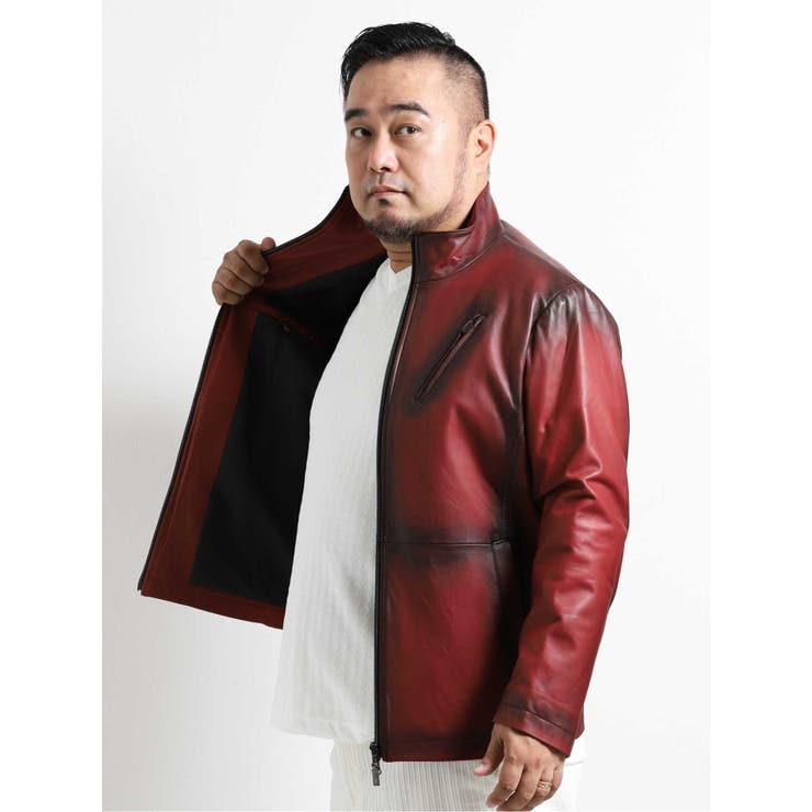 ジャケット/アウターミラノのブランド　バラシ　牛革ジャケット