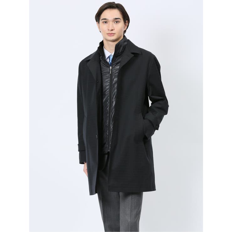 撥水 ライナー付き ステンカラーコート[品番：TKQJ0024167]｜TAKA-Q MEN（タカキュー）のメンズ ファッション通販｜SHOPLIST（ショップリスト）