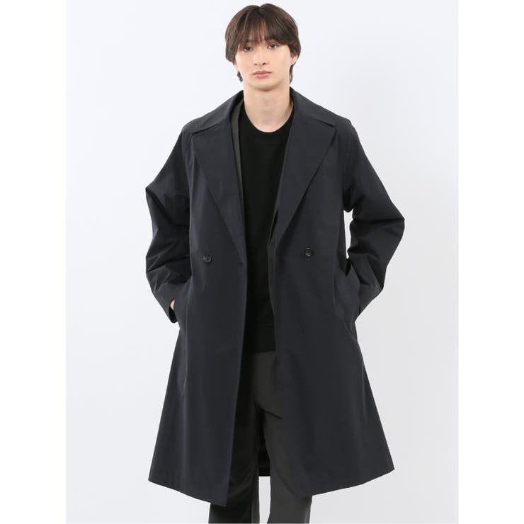 撥水 ストレッチ ライナー付き ダブルトレンチコート | TAKA-Q MEN | 詳細画像1 