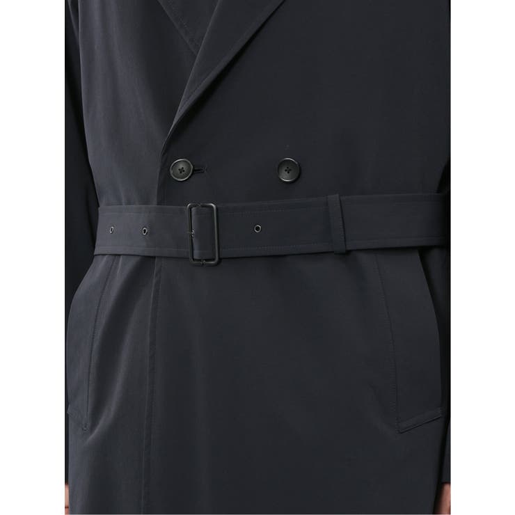 撥水 ストレッチ ライナー付き ダブルトレンチコート | TAKA-Q MEN | 詳細画像10 