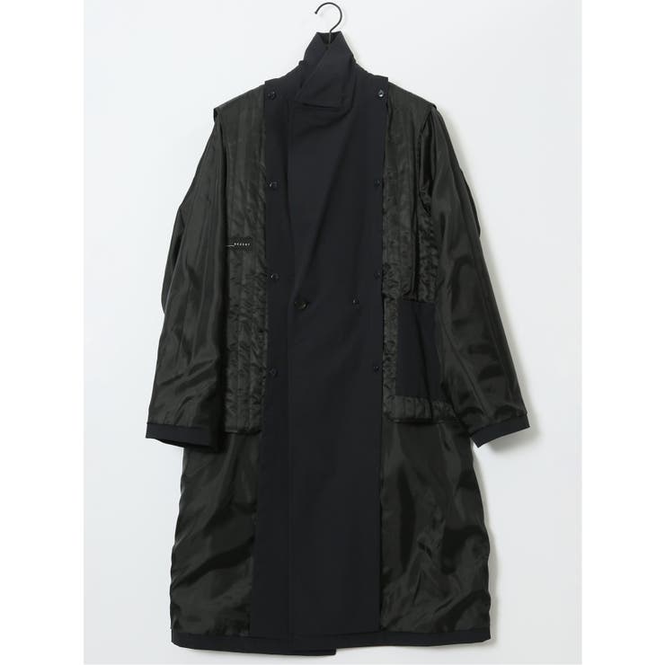 撥水 ストレッチ ライナー付き ダブルトレンチコート | TAKA-Q MEN | 詳細画像13 