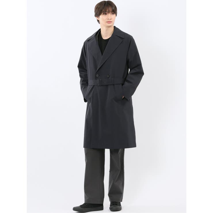 撥水 ストレッチ ライナー付き ダブルトレンチコート | TAKA-Q MEN | 詳細画像5 