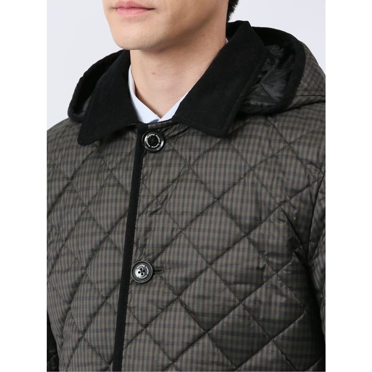 フード着脱 中綿キルティングジャケット | TAKA-Q MEN | 詳細画像10 