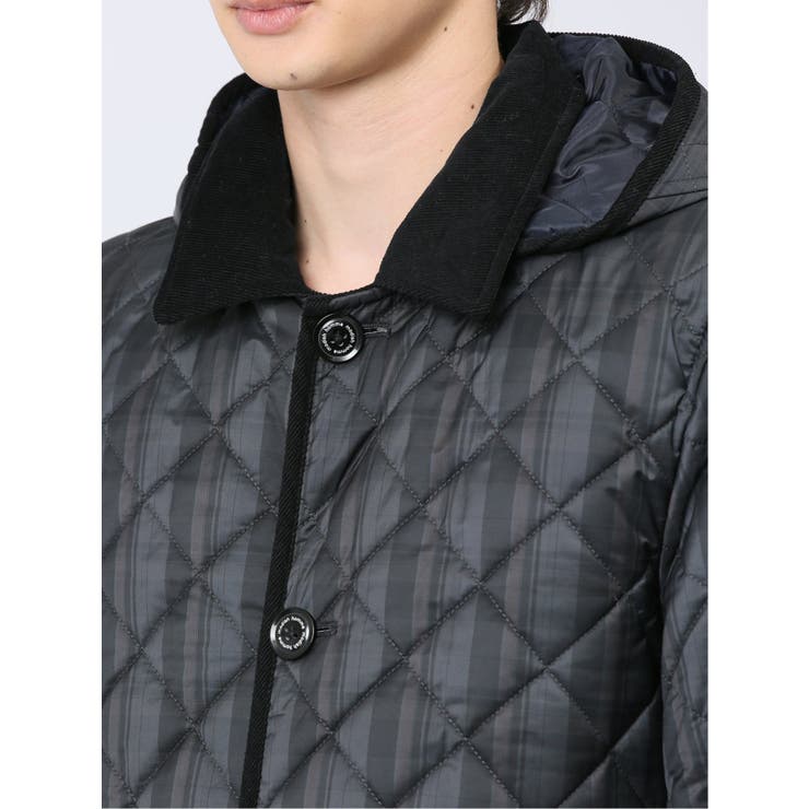 フード着脱 中綿キルティングジャケット | TAKA-Q MEN | 詳細画像23 