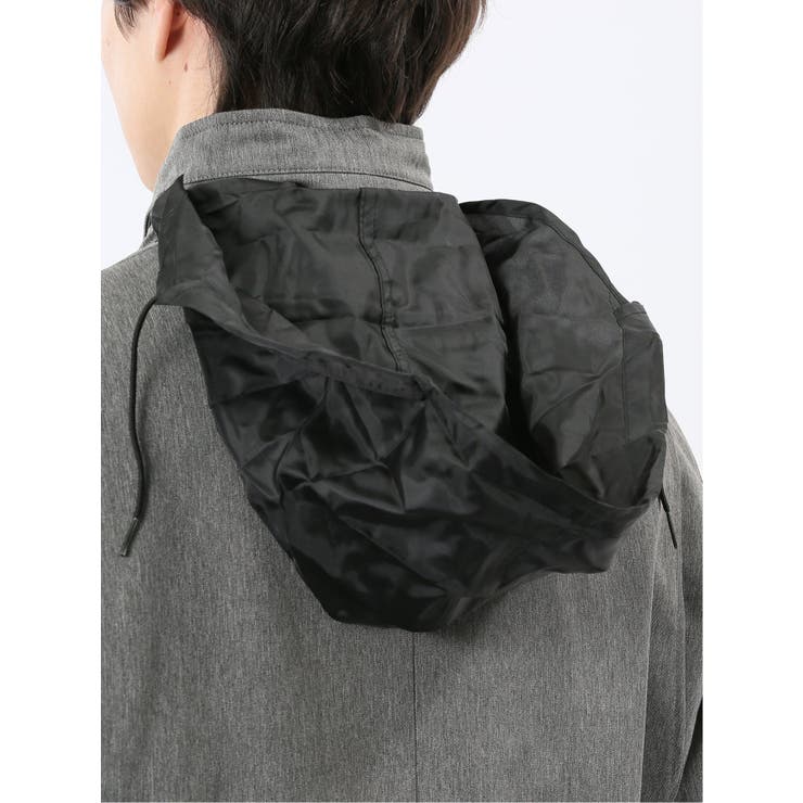 撥水防風 ライナー付き レイヤードコート | TAKA-Q MEN | 詳細画像9 
