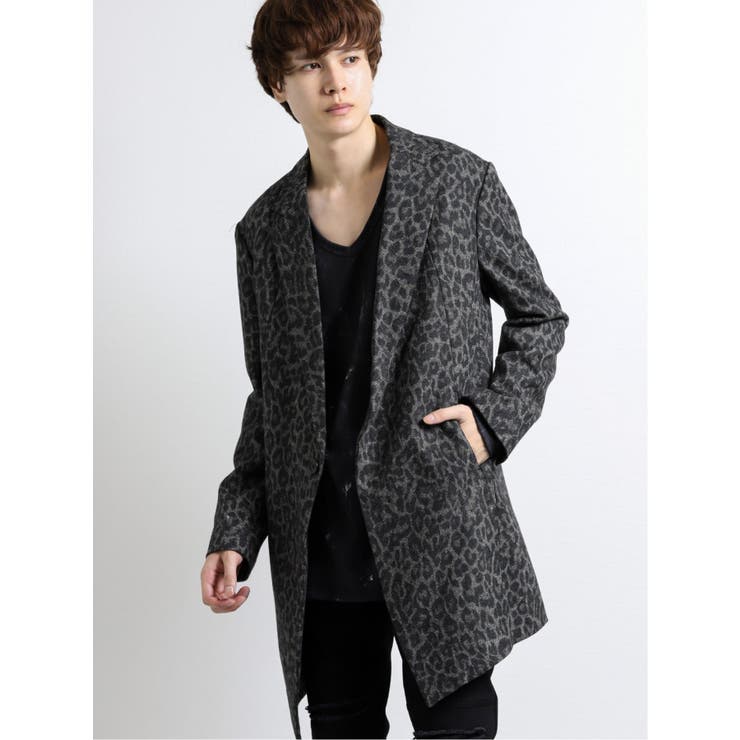 シェラック Shellac 豹柄セミダブルコート 品番 Tkqj Taka Q Men タカキュー のメンズ ファッション通販 Shoplist ショップリスト