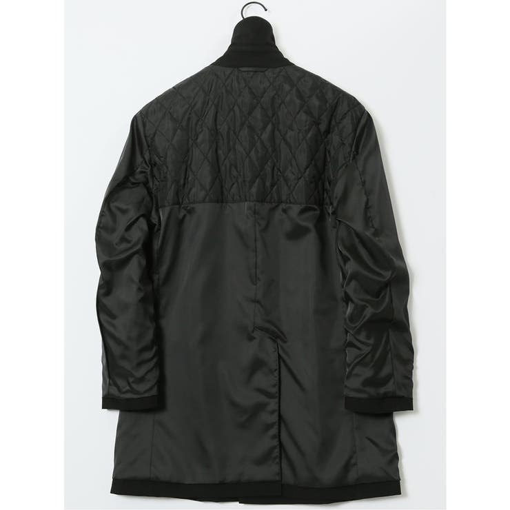 撥水 ステンカラーコート ヘリンボン黒 | TAKA-Q MEN | 詳細画像12 