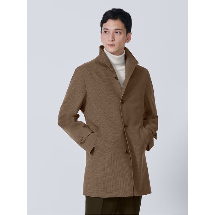 ラナテック Lanatec ライナー付チェック柄スタンドコート 品番 Tkqj Taka Q Men タカキュー のメンズ ファッション通販 Shoplist ショップリスト