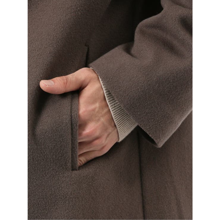 ウール100% リラクシング ステンカラーコート | TAKA-Q MEN | 詳細画像10 