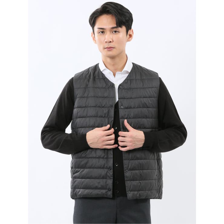 防風 フード脱着 ライナーベスト付き 3WAYコート | TAKA-Q MEN | 詳細画像13 