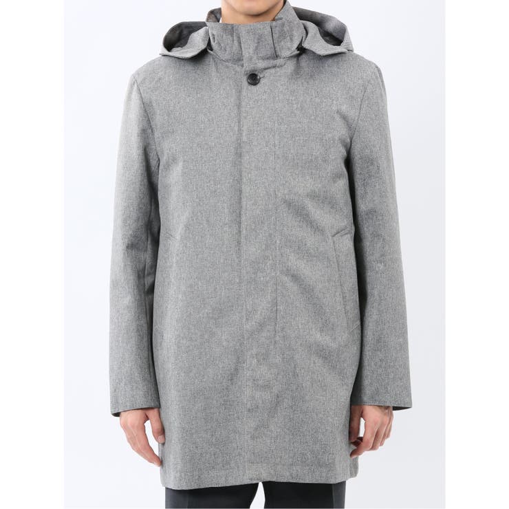 防風 フード脱着 ライナーベスト付き 3WAYコート | TAKA-Q MEN | 詳細画像5 