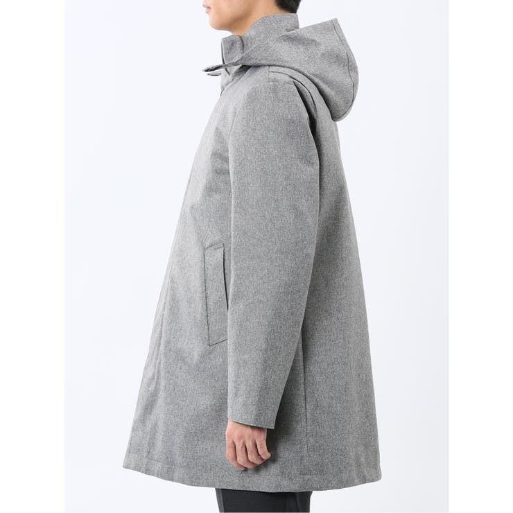 防風 フード脱着 ライナーベスト付き 3WAYコート | TAKA-Q MEN | 詳細画像6 