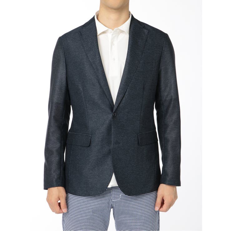 カラミストレッチ 2ボタンスリムジャケット(セットアップ可能) | TAKA-Q MEN | 詳細画像6 