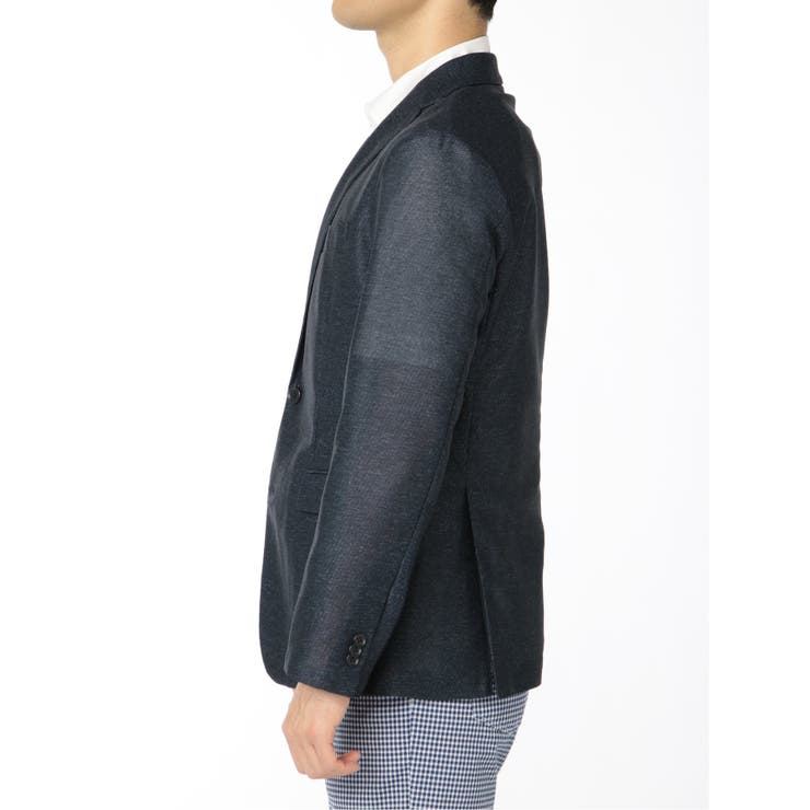 カラミストレッチ 2ボタンスリムジャケット(セットアップ可能) | TAKA-Q MEN | 詳細画像7 