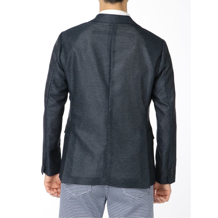 カラミストレッチ 2ボタンスリムジャケット(セットアップ可能) | TAKA-Q MEN | 詳細画像8 