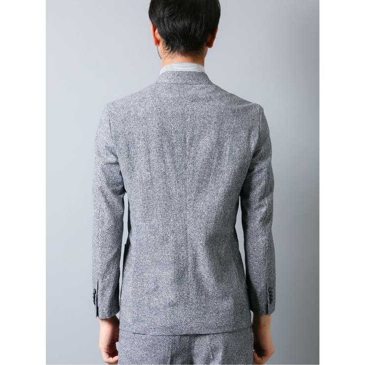 デニム風サッカー セットアップダブルジャケット 品番 Tkqj Taka Q Men タカキュー のメンズ ファッション通販 Shoplist ショップリスト