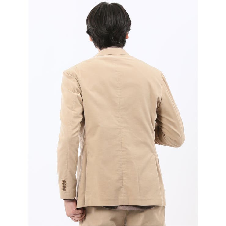 ストレッチ別珍 2ボタンジャケット(セットアップ可能) | TAKA-Q MEN | 詳細画像16 