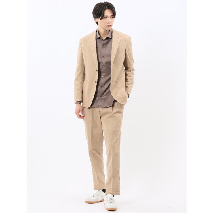 ストレッチ別珍 2ボタンジャケット(セットアップ可能) | TAKA-Q MEN | 詳細画像18 