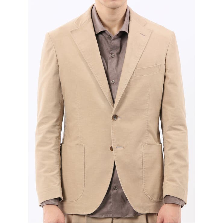 ストレッチ別珍 2ボタンジャケット(セットアップ可能) | TAKA-Q MEN | 詳細画像19 