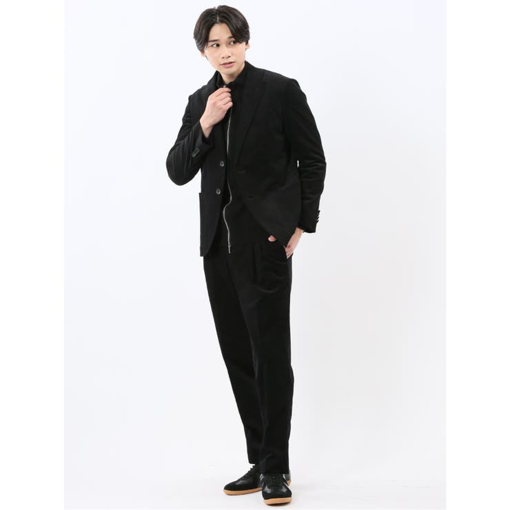 ストレッチ別珍 2ボタンジャケット(セットアップ可能) | TAKA-Q MEN | 詳細画像5 