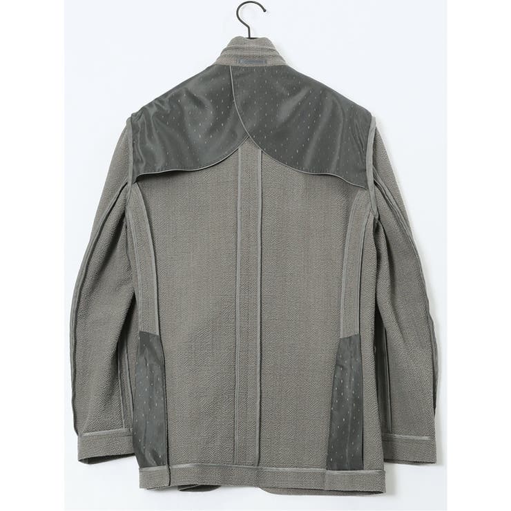 ウール混サッカー 2ボタンジャケット(セットアップ可能) | TAKA-Q MEN | 詳細画像12 