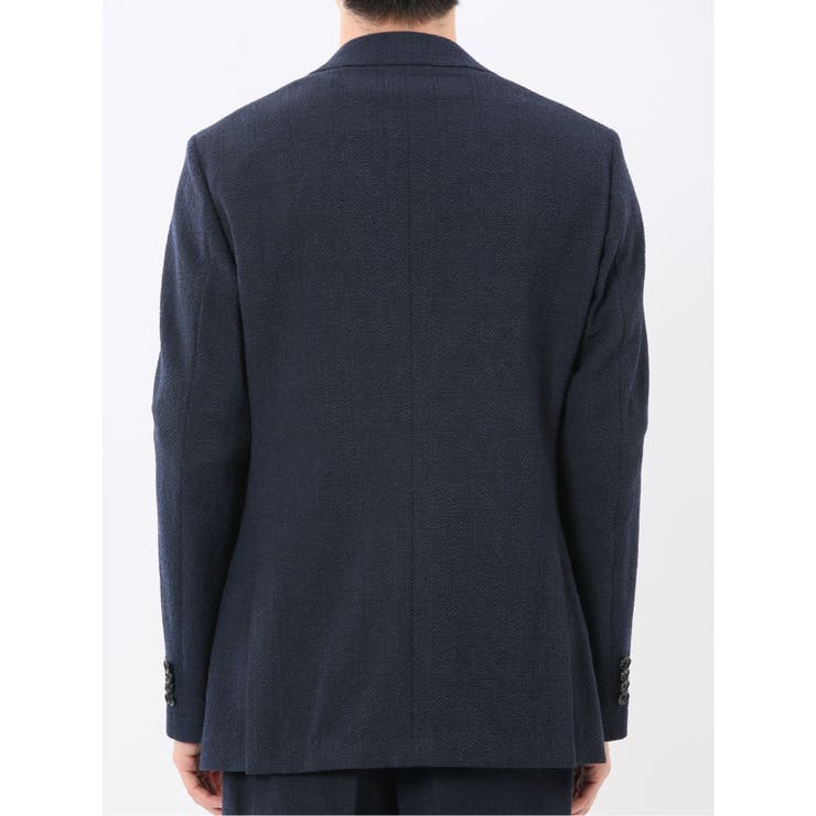 ウール混サッカー 2ボタンジャケット(セットアップ可能) | TAKA-Q MEN | 詳細画像20 