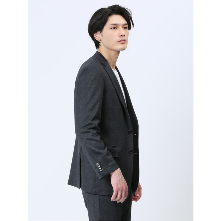 プリントポンチジャージ レギュラーフィット 2ボタンジャケット[品番：TKQJ0021405]｜TAKA-Q  MEN（タカキュー）のメンズファッション通販｜SHOPLIST（ショップリスト）