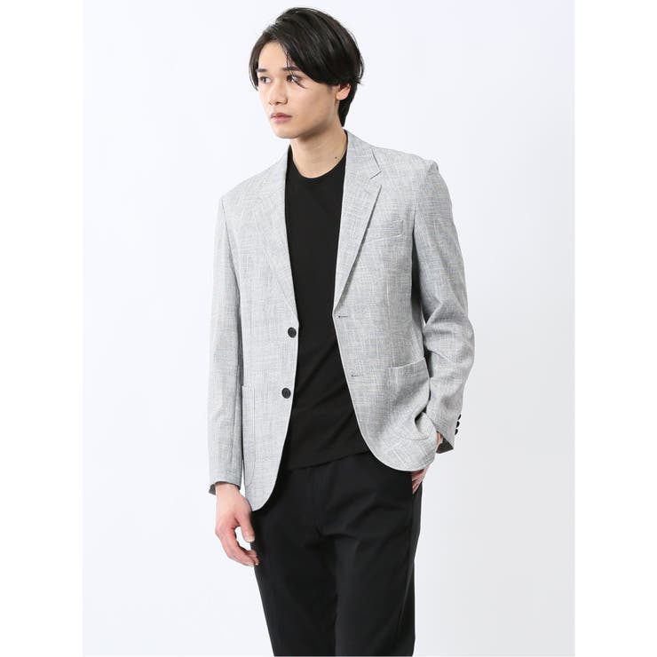 【WEB限定】軽量ウォッシャブル リランチェ 2ボタンジャケット | TAKA-Q MEN | 詳細画像1 