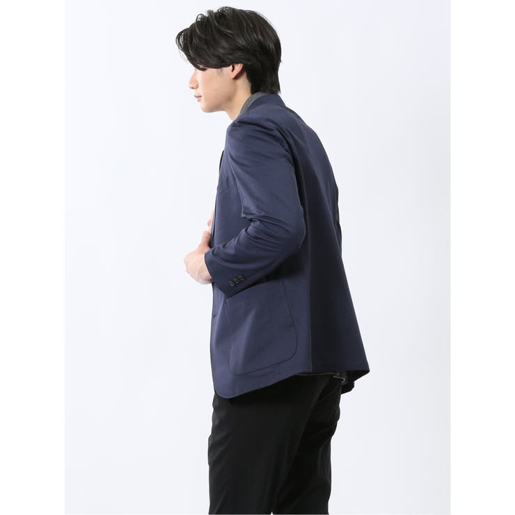 WEB限定】軽量ウォッシャブル リランチェ 2ボタンジャケット WEB限定】軽量ウォッシャブル リランチェ 2ボタンジャケット