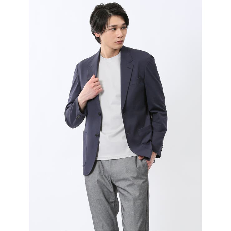 WEB限定】軽量ウォッシャブル リランチェ 2ボタンジャケット WEB限定】軽量ウォッシャブル リランチェ 2ボタンジャケット
