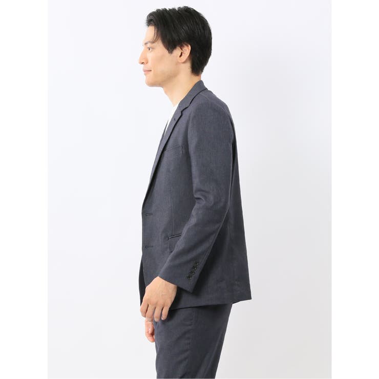 クロスストレッチ スリムフィット 2ボタンジャケット | TAKA-Q MEN | 詳細画像2 
