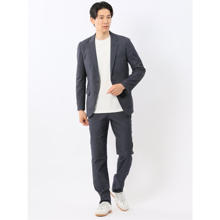 クロスストレッチ スリムフィット 2ボタンジャケット | TAKA-Q MEN | 詳細画像5 