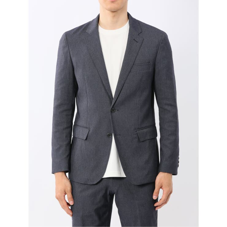 クロスストレッチ スリムフィット 2ボタンジャケット | TAKA-Q MEN | 詳細画像6 