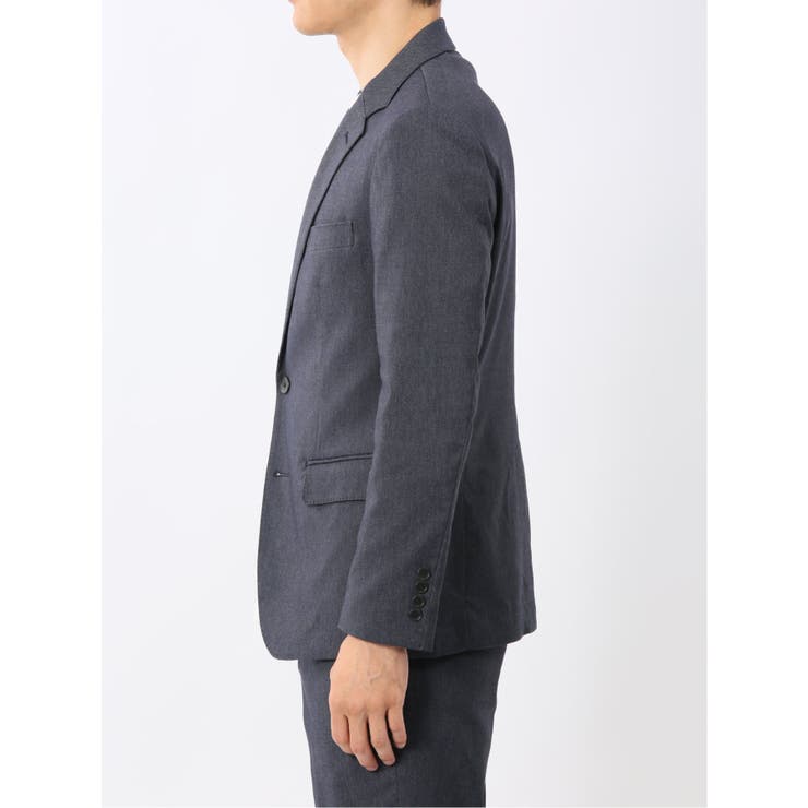 クロスストレッチ スリムフィット 2ボタンジャケット | TAKA-Q MEN | 詳細画像7 