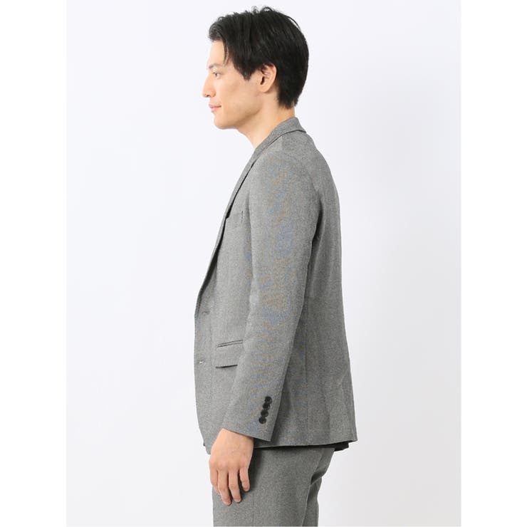 クロスストレッチ スリムフィット 2ボタンジャケット | TAKA-Q MEN | 詳細画像2 