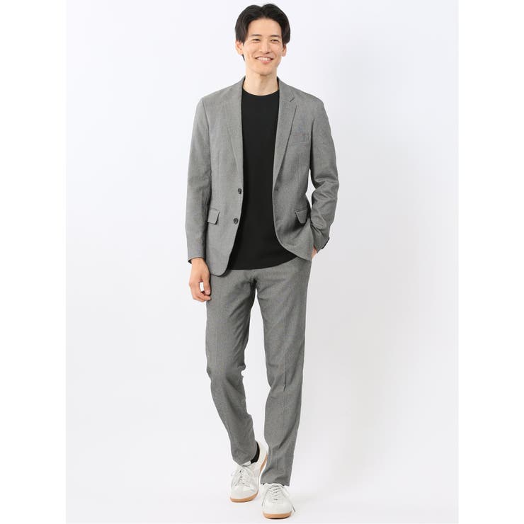 クロスストレッチ スリムフィット 2ボタンジャケット | TAKA-Q MEN | 詳細画像5 