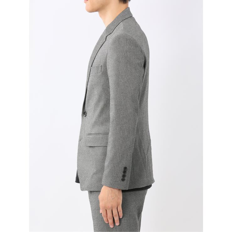 クロスストレッチ スリムフィット 2ボタンジャケット | TAKA-Q MEN | 詳細画像7 