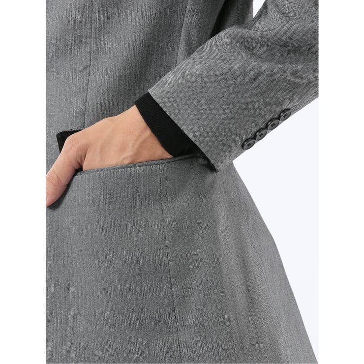 クロスストレッチ スリムフィット 2ボタンジャケット | TAKA-Q MEN | 詳細画像10 